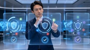 WordPress脆弱性診断ツールを比較する記事のアイキャッチ。複数の診断ツールを見比べるイメージ